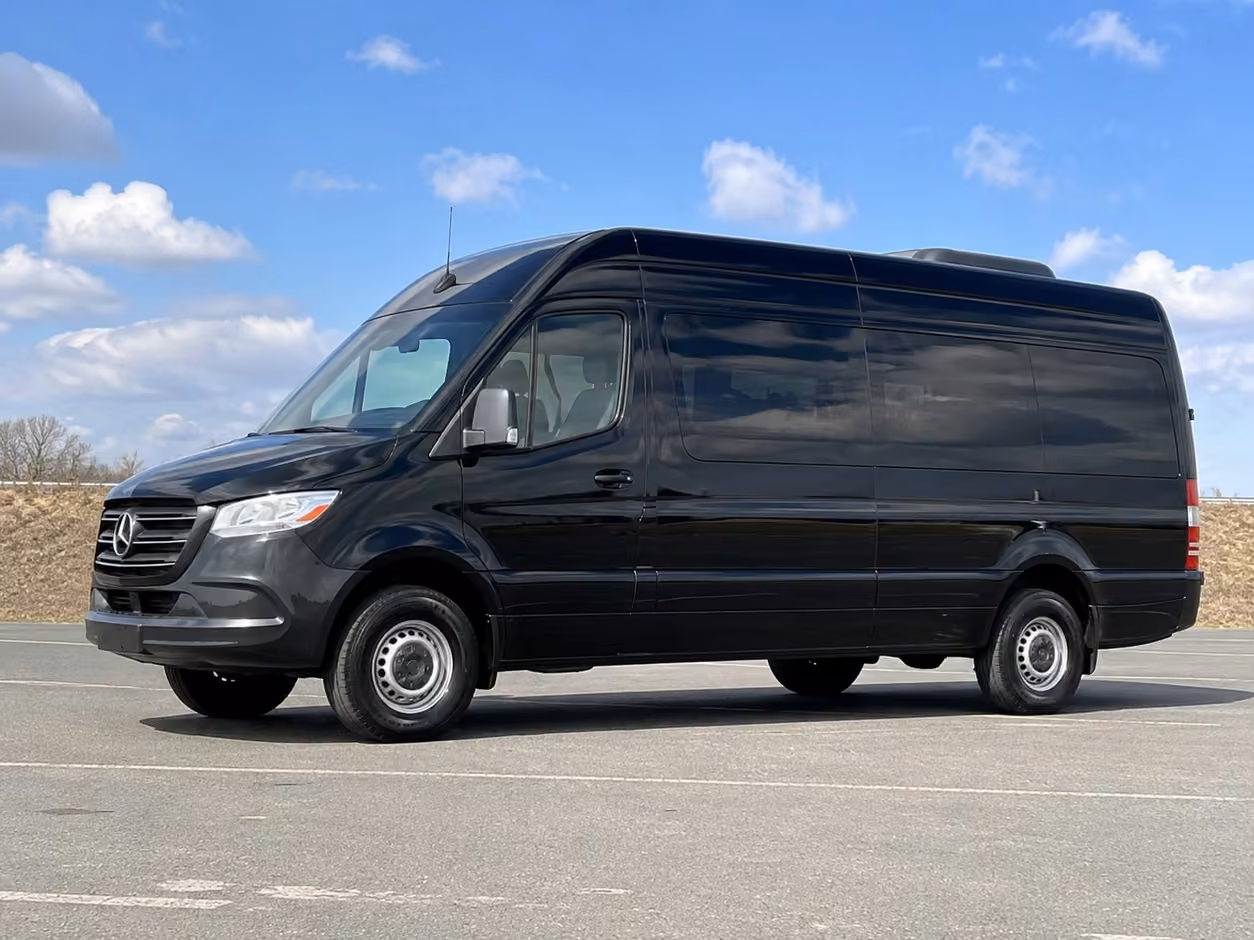sprinter van rental with driver